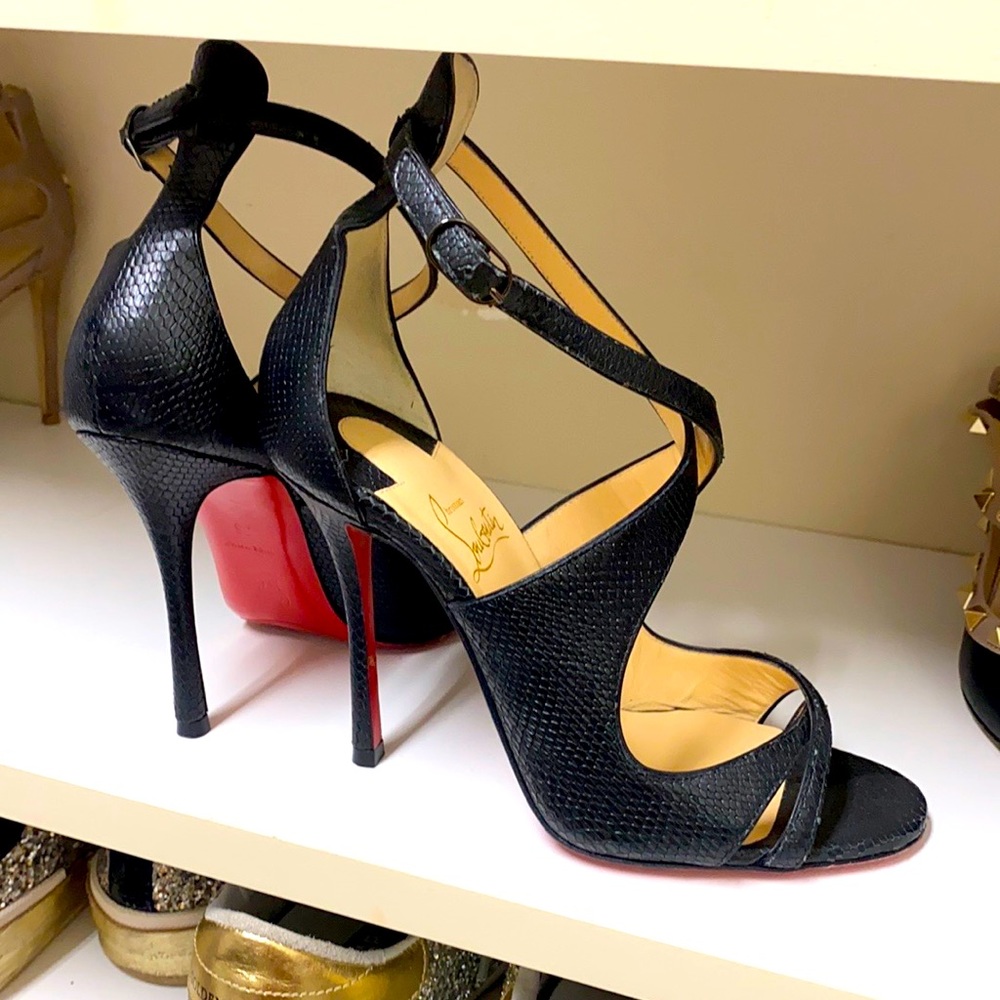 Christian Louboutin Malefissima Calfskin Heels